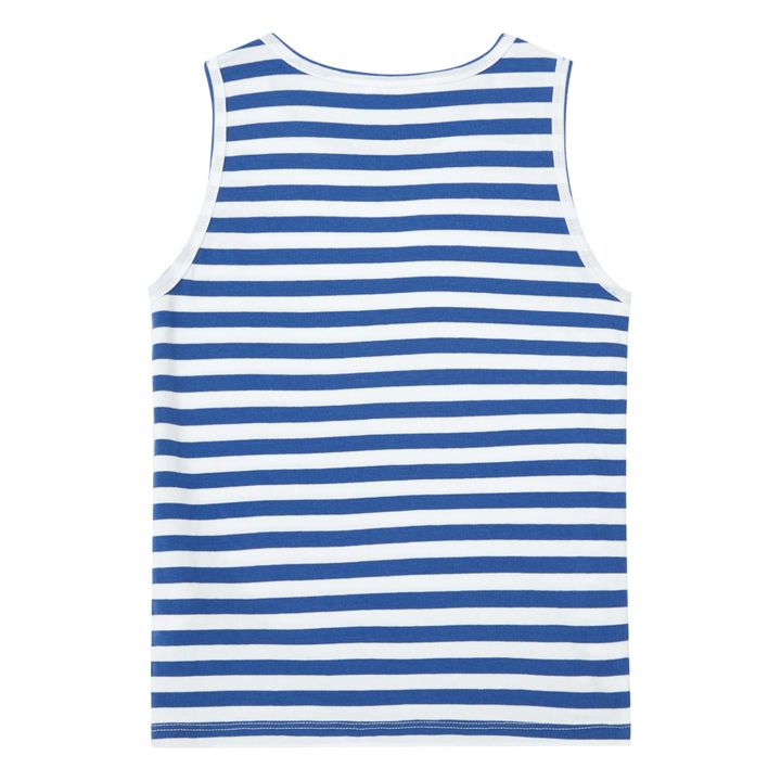 Camiseta de tirantes a rayas | Azul Marino- Imagen del producto n°1