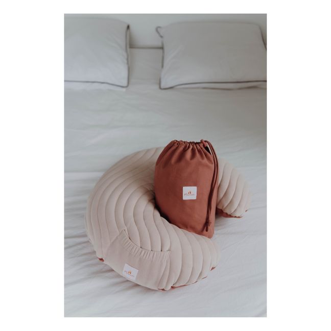 Inflatable Nursing Pillow | Terracotta