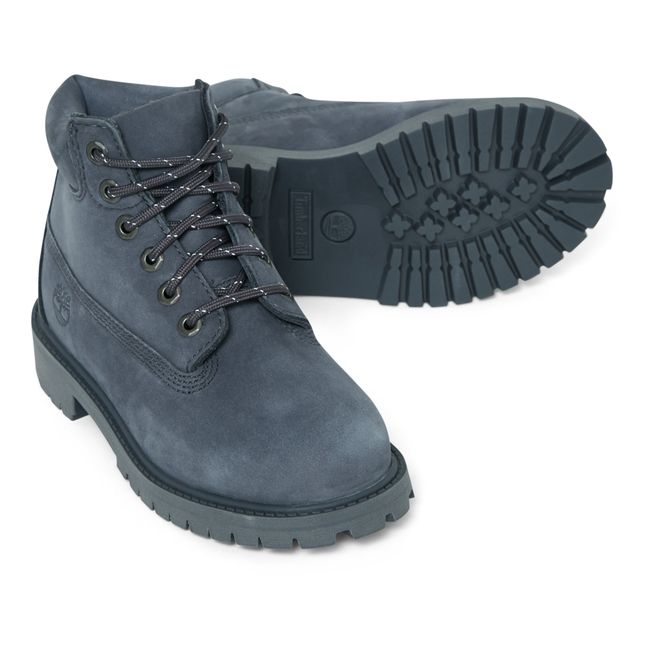 Boots Suède 6In Premium Colorblock | Charcoal grey