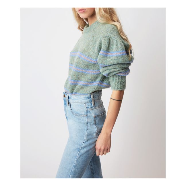 Pull Carla Light Mohair | Verde
