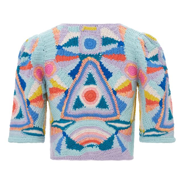 Pull Crochet Karli Laine | Azzurro
