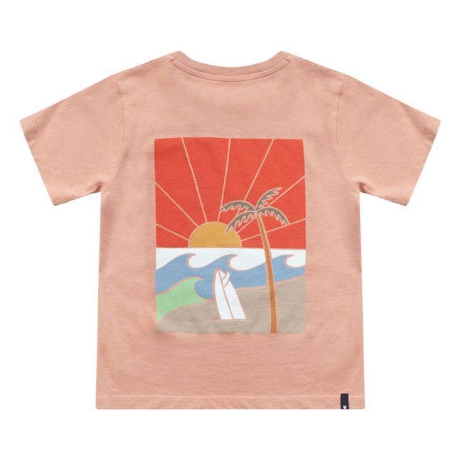 Sunset T-Shirt | Rosa Melocotón