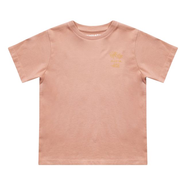 T-Shirt Sunset | Rose pêche