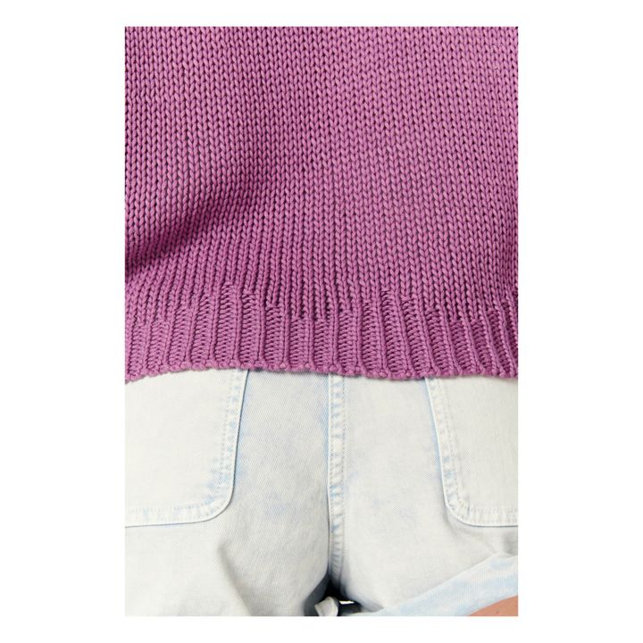 Egadi Sleeveless Sweater | Iris- Immagine del prodotto n°2