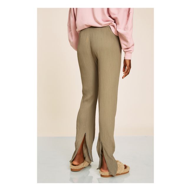 Cadan Cupro Pants | Khaki