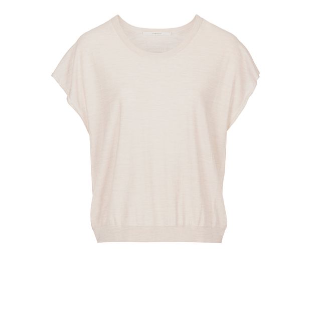 Twyla Extra Fine Merino Wool Sweater | Elfenbeinfarben
