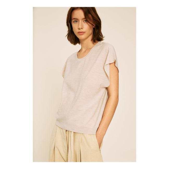 Pull Twyla Laine Mérinos Extra Fine | Ivoire
