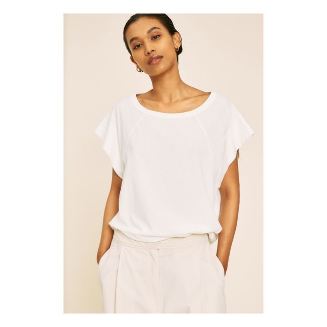 T-shirt Susel Coton Bio | Weiß