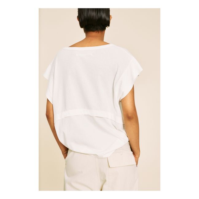 T-shirt Susel Coton Bio | Blanc