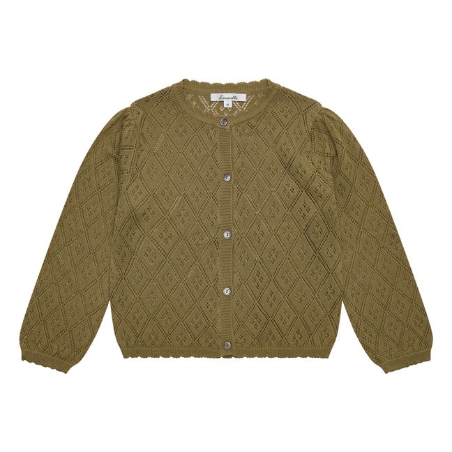 Cardigan Bellute | Verde oliva