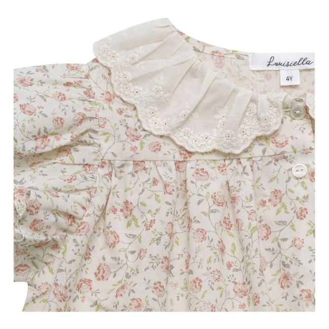 Bluse Ignis | Seidenfarben