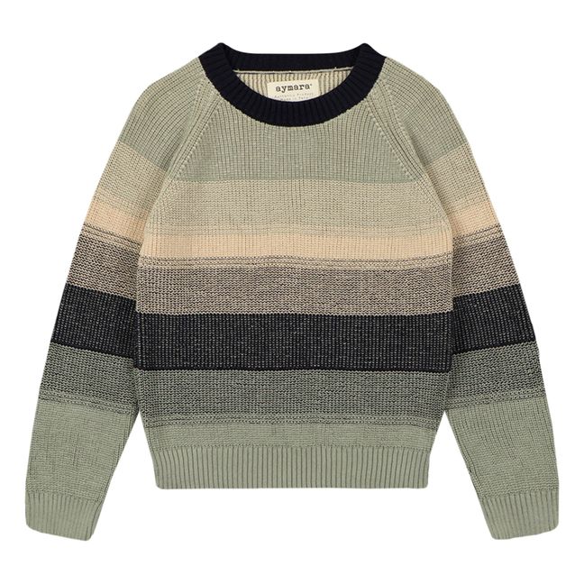Manu Organic Cotton Sweater | Khaki