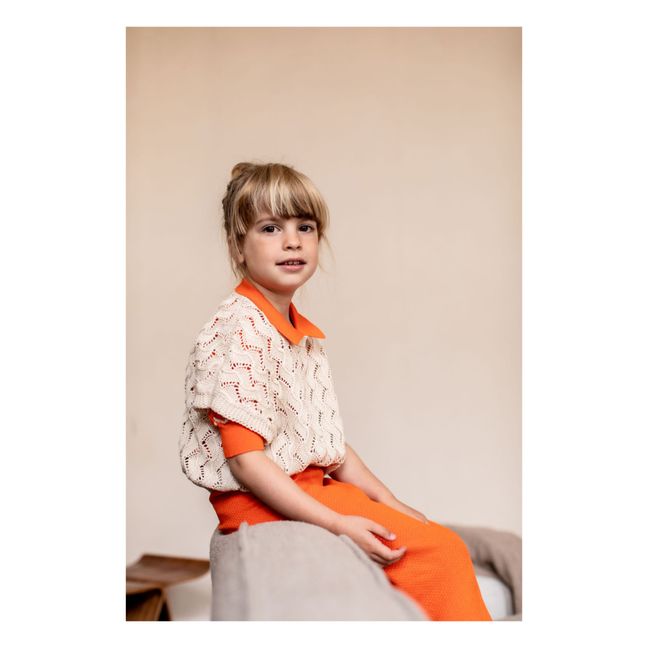 Pull Coton Bio Lori | Crème