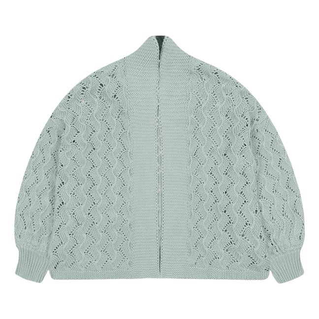 Kikki Organic Cotton Cardigan | Light Blue
