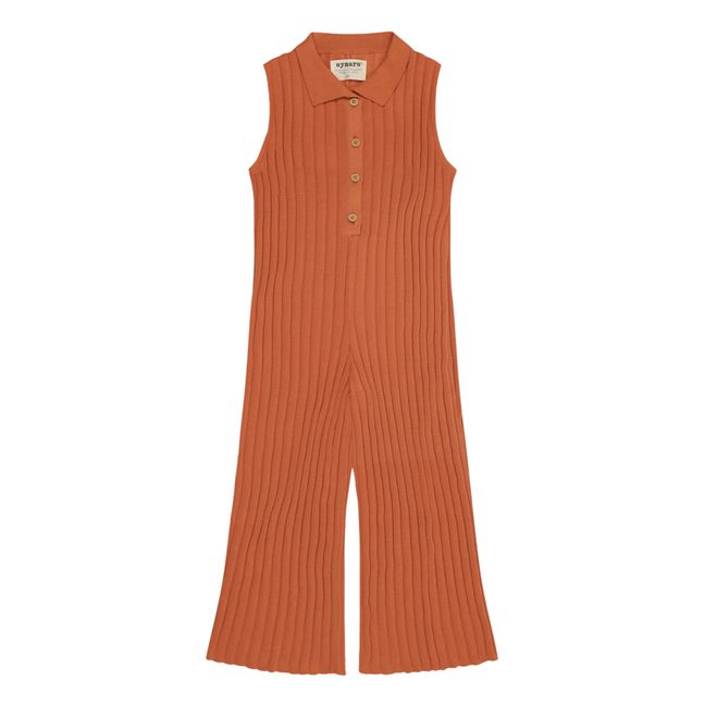 Combinaison Coton Bio Ariel | Terracotta