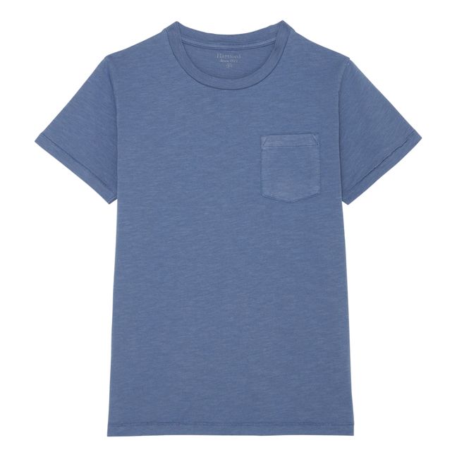 Crew Pocket T-Shirt | Blau