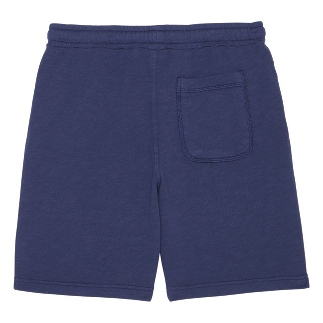 Pantalón corto de muletón | Azul Marino