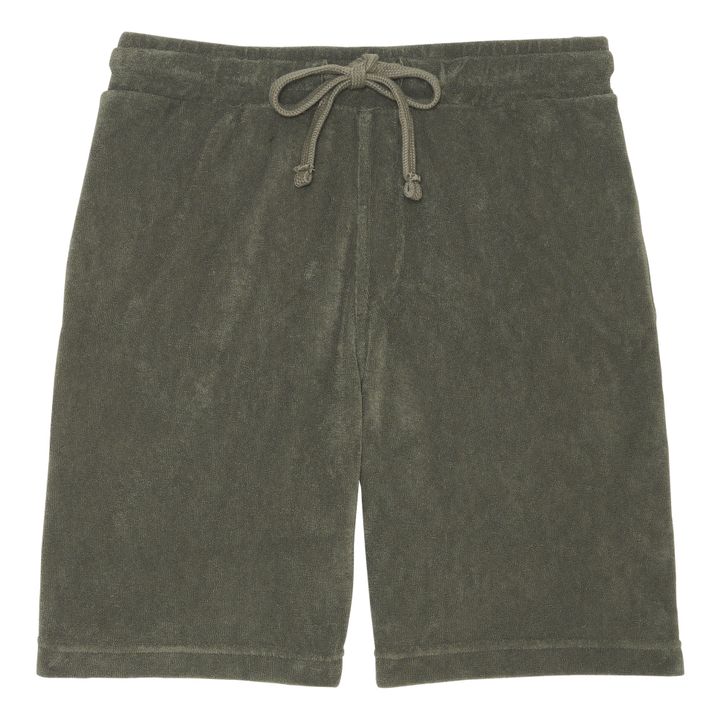 Terry Cloth Shorts | Khaki- Product image n°0