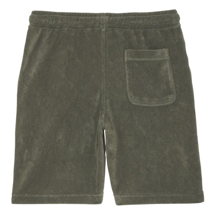 Terry Cloth Shorts | Khaki- Product image n°1