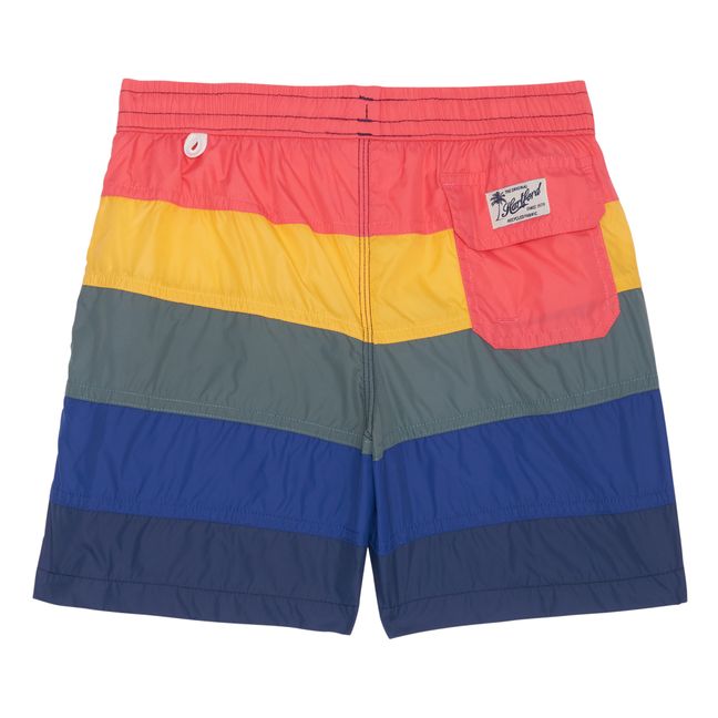 Achille Rainbow Recycled Nylon Swim Shorts | Multicolor