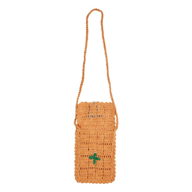 Borsa Tulipano fatta a mano all'uncinetto | Naturale