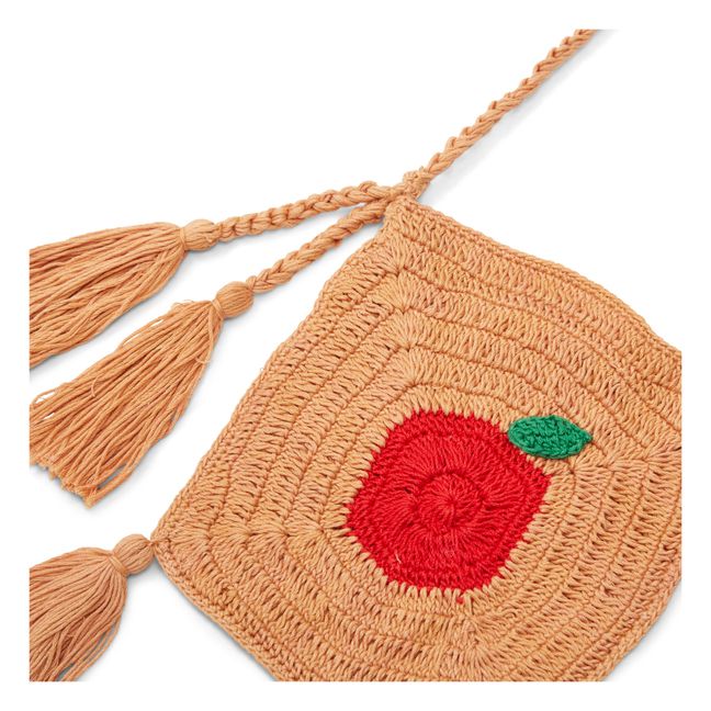 Sac Crochet Fait Main Pomme | Naturel