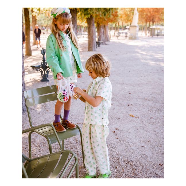 Chemise Imprimé Chaise | Seidenfarben