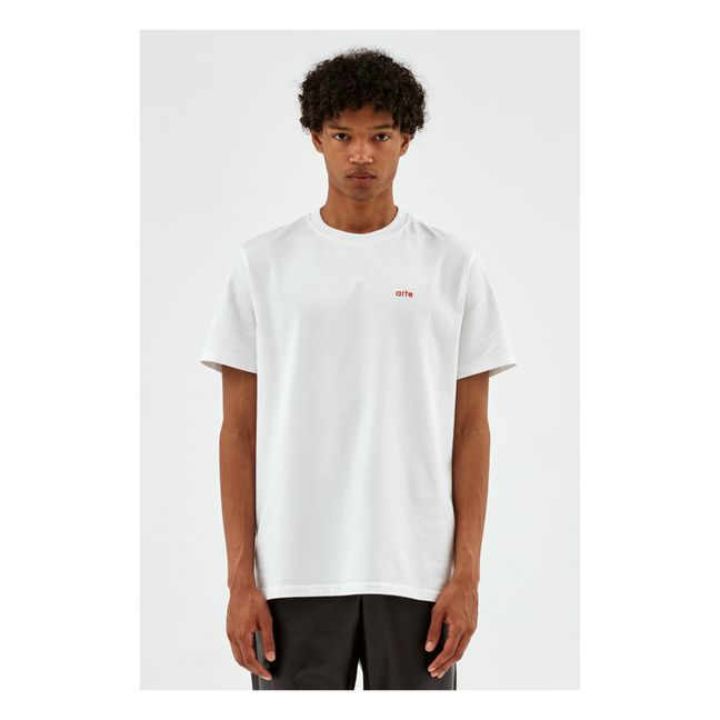 Taut Back R T-Shirt | Blanco