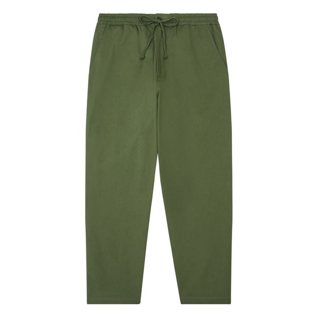 Cropped Pants | Olive