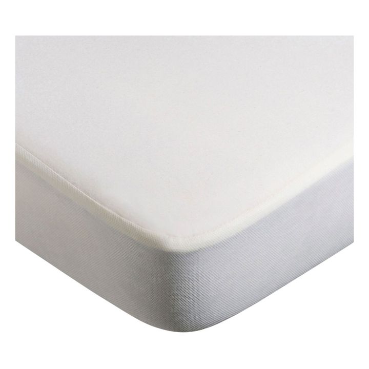 Protezione per materasso in bambù Yomi | Bianco- Immagine del prodotto n°0
