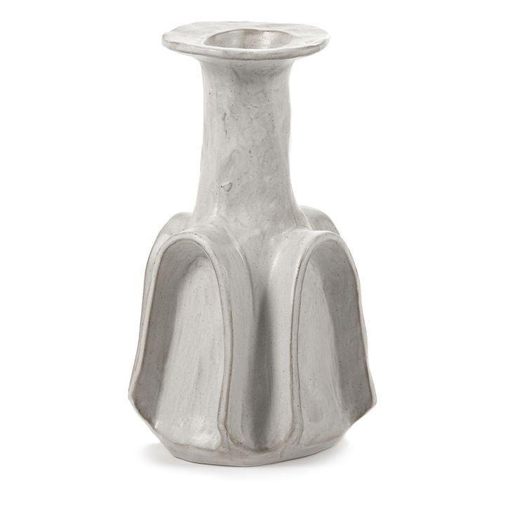 Vase Billy aus Keramik | Weiß- Produktbild Nr. 0