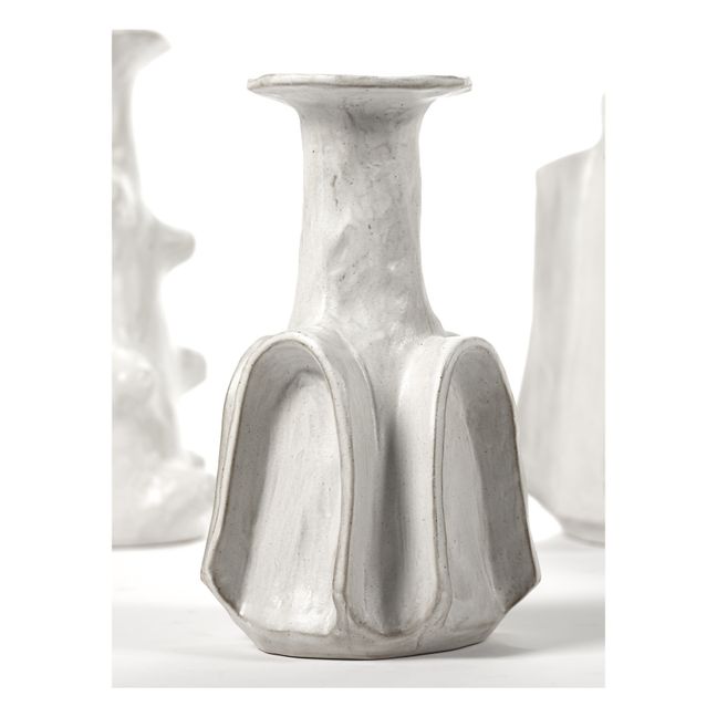 Vase Billy aus Keramik | Weiß