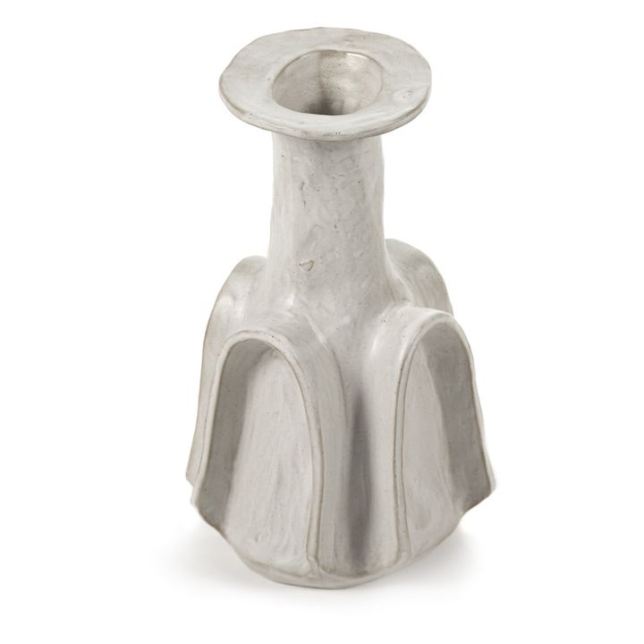 Vase Billy aus Keramik | Weiß- Produktbild Nr. 3