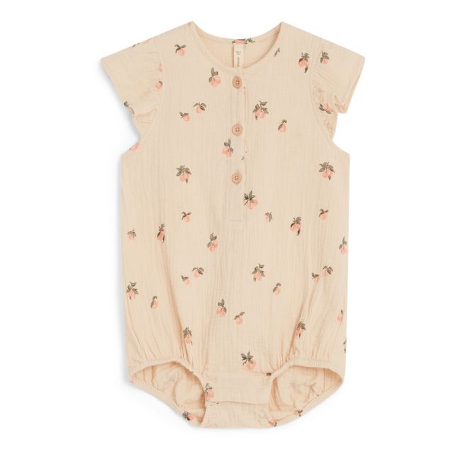 Barboteuse à Volants | Beige rosé