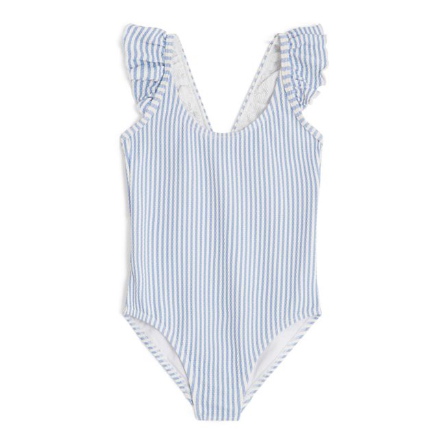 Maillot à Volants | Bleu
