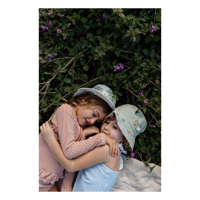 Maillot à Volants | Blau