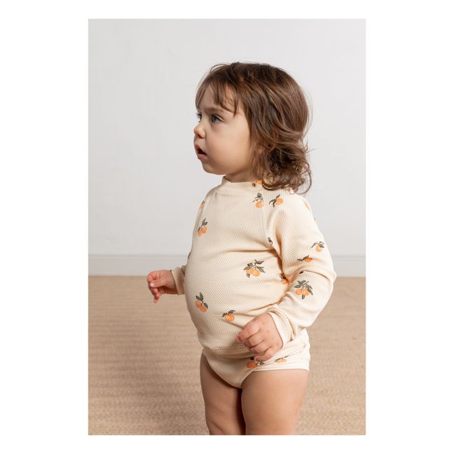 Culotte de Bain | Beige rosado