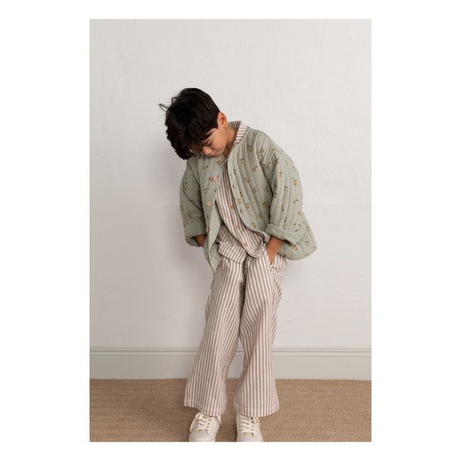 Striped Shirt | Ecru