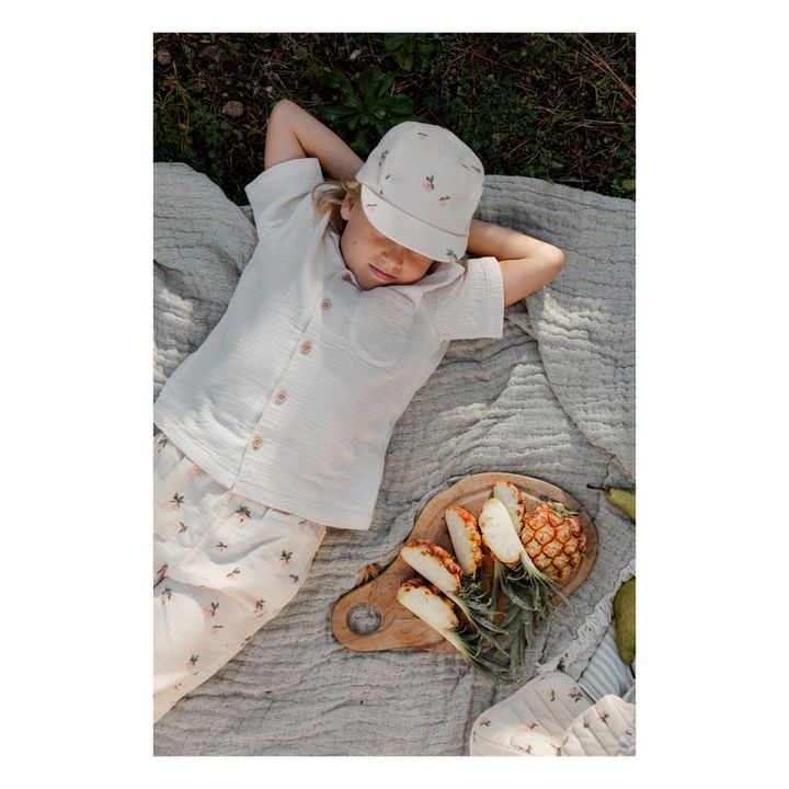 Casquette Imprimée | Beige rosé- Image produit n°3