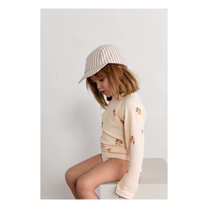 Casquette Rayée | Ecru- Image produit n°3