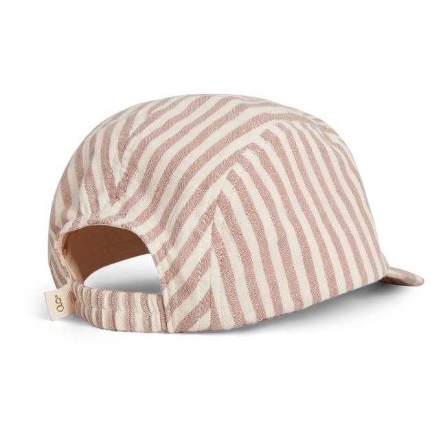 Casquette Rayée | Pink