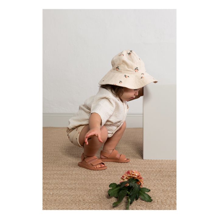 Sombrero estampado | Beige rosado- Imagen del producto n°3