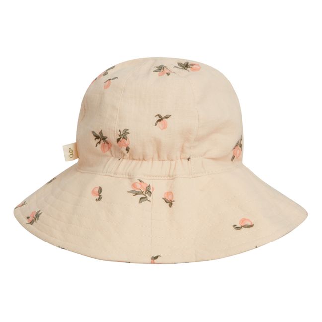 Printed Hat | Beige rosato