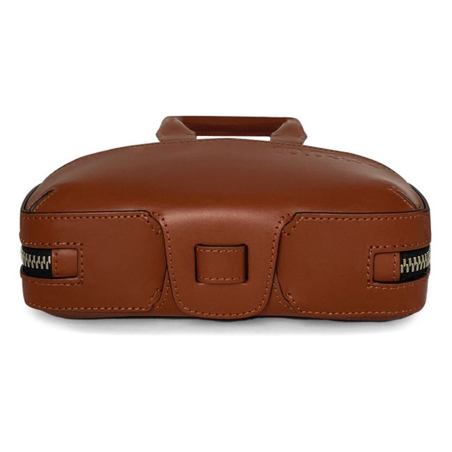 Mini Briefcase  | Cognac