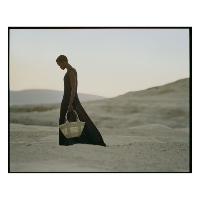 Santorini Basket Bag | Verde Kaki