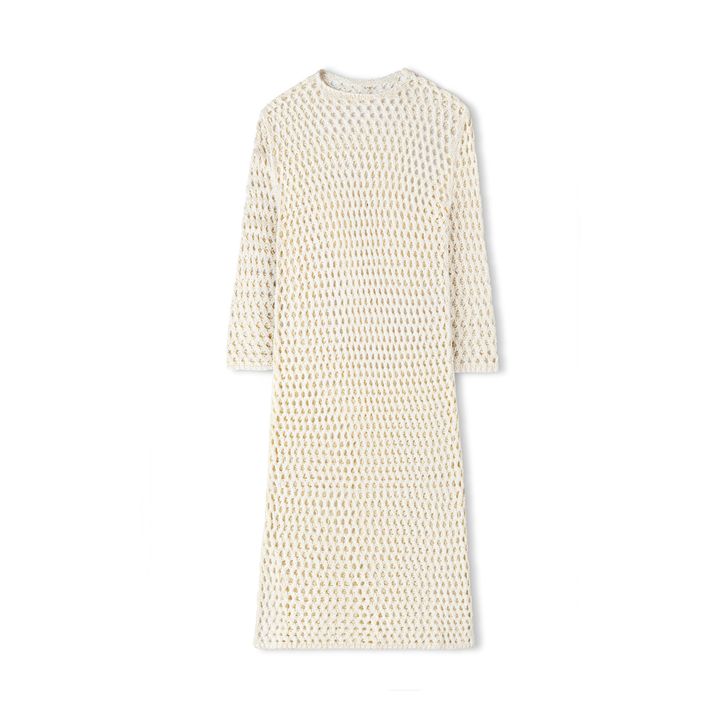 Stone Crochet Dress | Crudo- Imagen del producto n°0