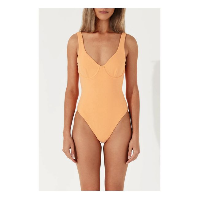 Costume intero, modello: Rockmelon, in spugna | Arancione