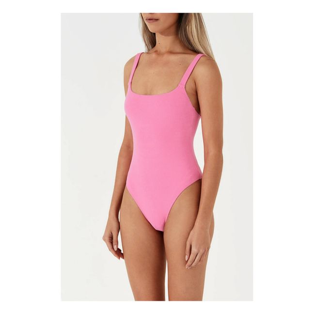 Guava Terry Cloth One-Piece Swimsuit | Rosa