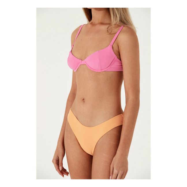 RockmelonTerry Cloth Bikini Bottom | Naranja