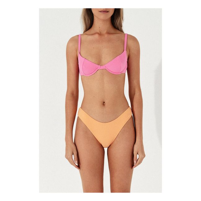 RockmelonTerry Cloth Bikini Bottom | Naranja